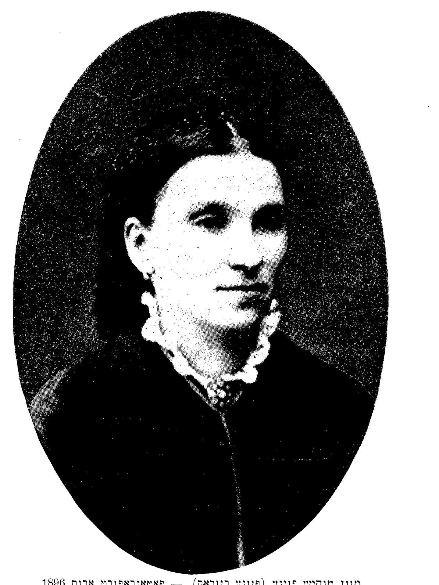 The author's aunt Feyge (Feyge Bayrakh), photographed in 1896